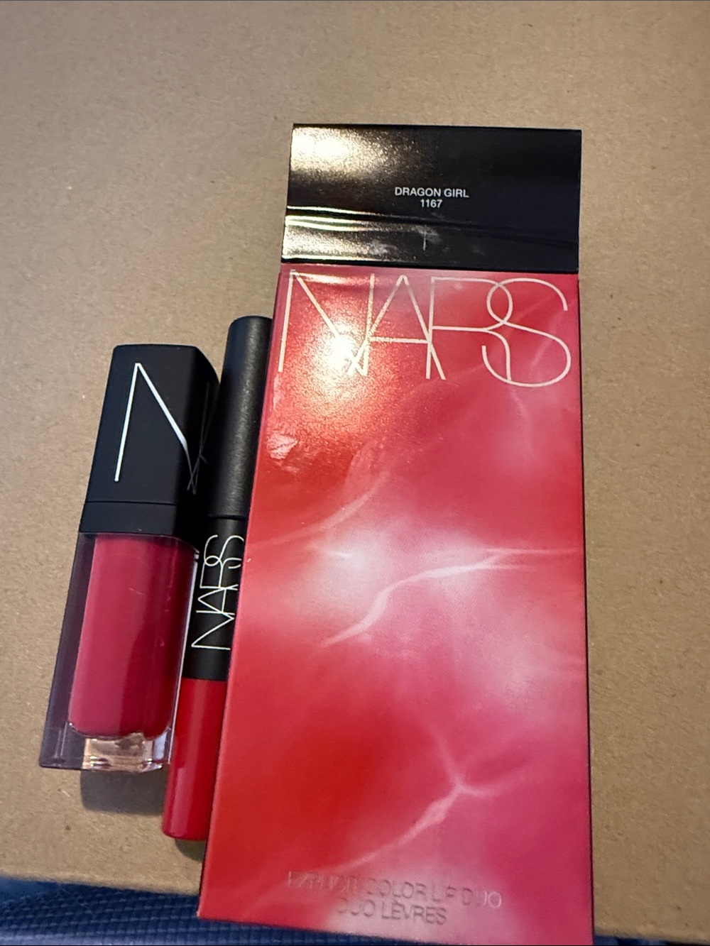 NARS Dragon Girl Lip Duo — Vibrant Red Set